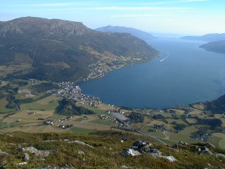 Utsikt fra Hovda
