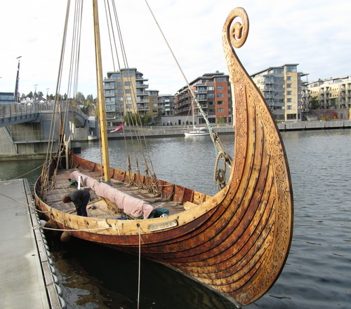 Vikingskip i Tnsberg