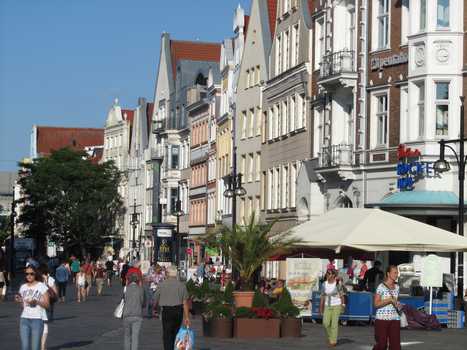 Fra handlegate i Rostock