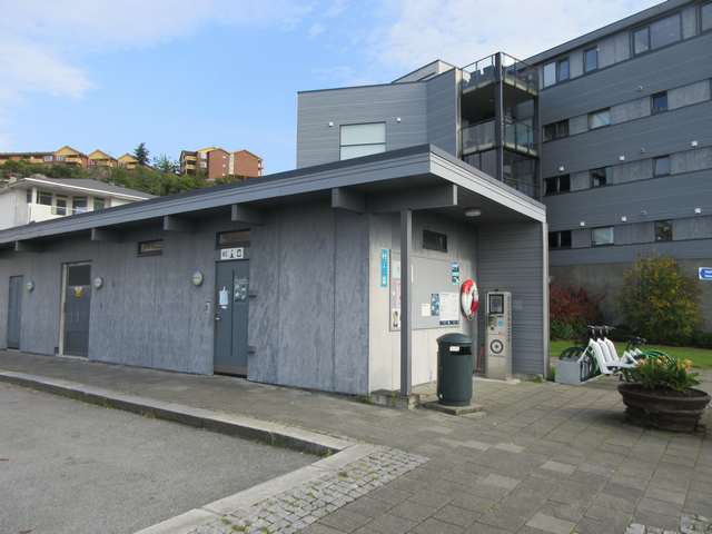 Servicebygg og betalingsterminal