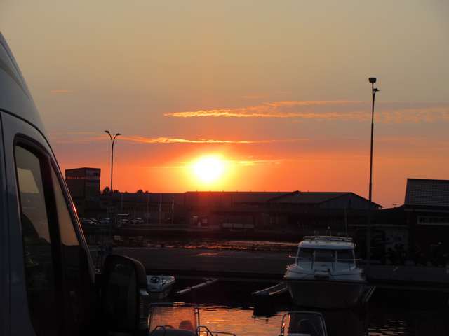 Solnedgang