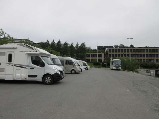 Parkeringsplass i Narvik