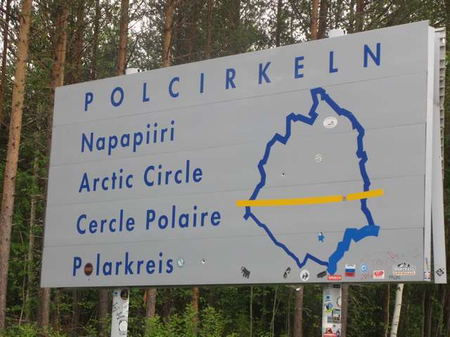 Polarsirkelen i Sverige