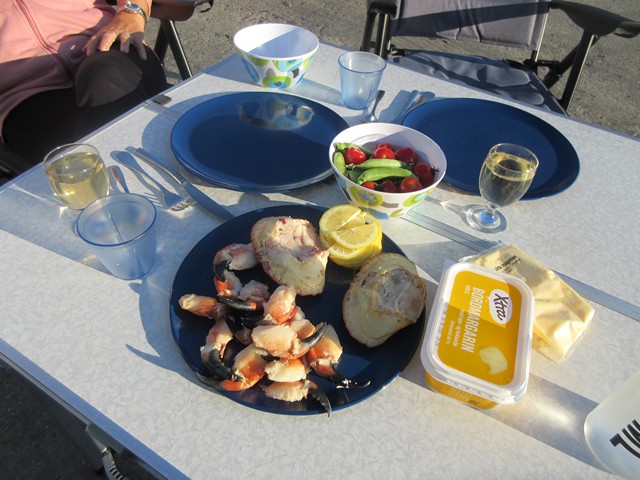 Krabbe til kvelds