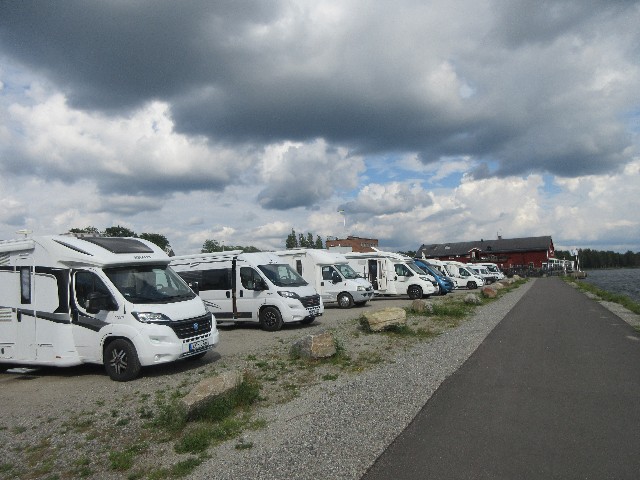 Bobilparkering i Arvika