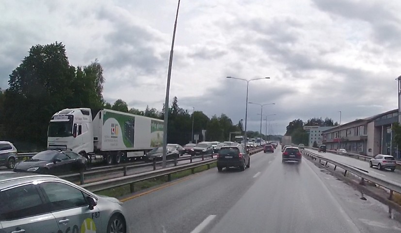 Mye traikk gjennom Oslo