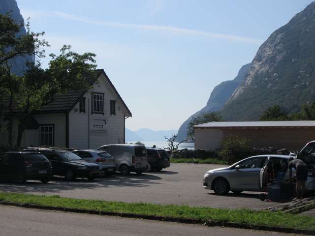 Camping i Lysebotn