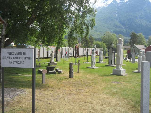 Skulpturpark i Byrkjelo