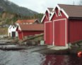 Naust ved fjorde
