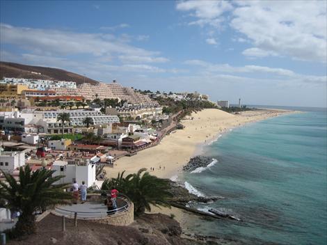 Ende Jandia stranden