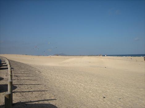 Hvite sandyner "Las Dunas"