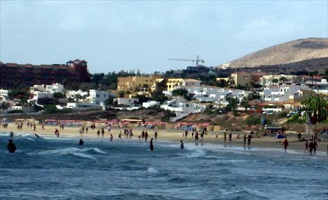 Stranden mot Morasol