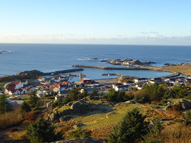 Sandve sett fra masten