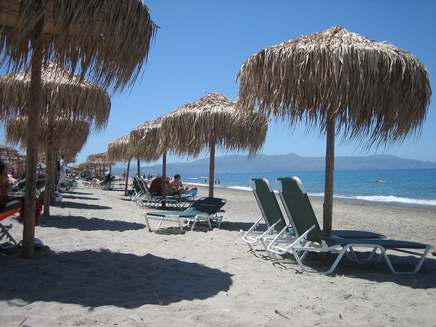 Stranden i Platanias