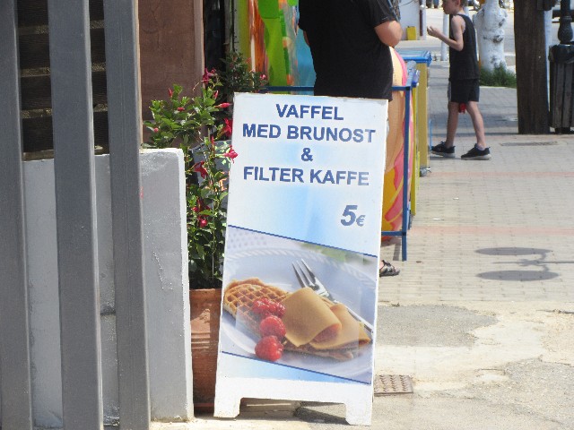 norske vafler med brunost