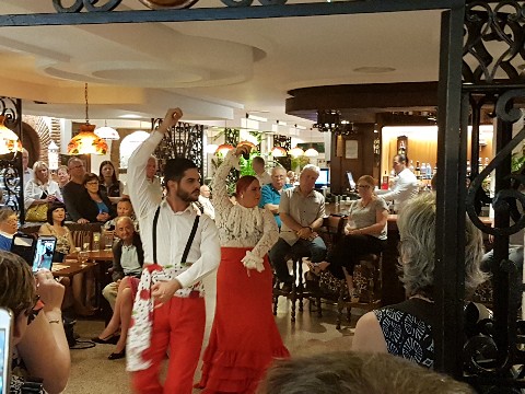  Flamenco p� hotellet