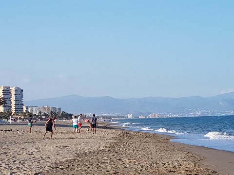 Stranden i Torremolinos