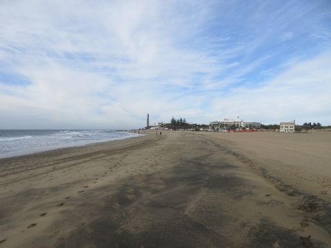 Stranden i Maspalomas