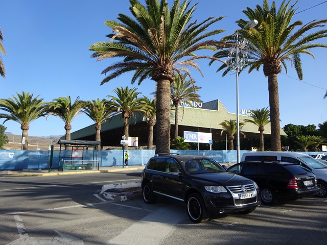 Stengt marked i Maspalomas