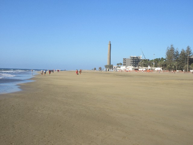 Maspalomas stranden og Faro