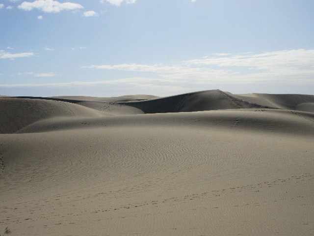 Sanden i Maspalomas