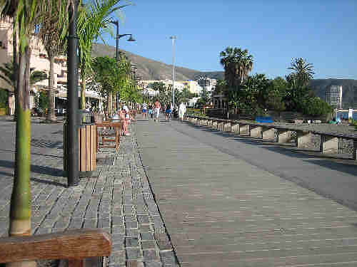 Strandpromenade i Los Cristianos