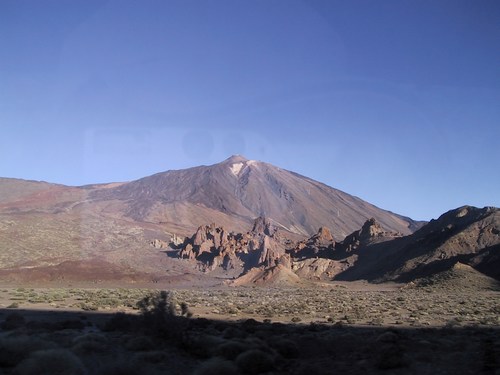 Mnelandskap mot Teide